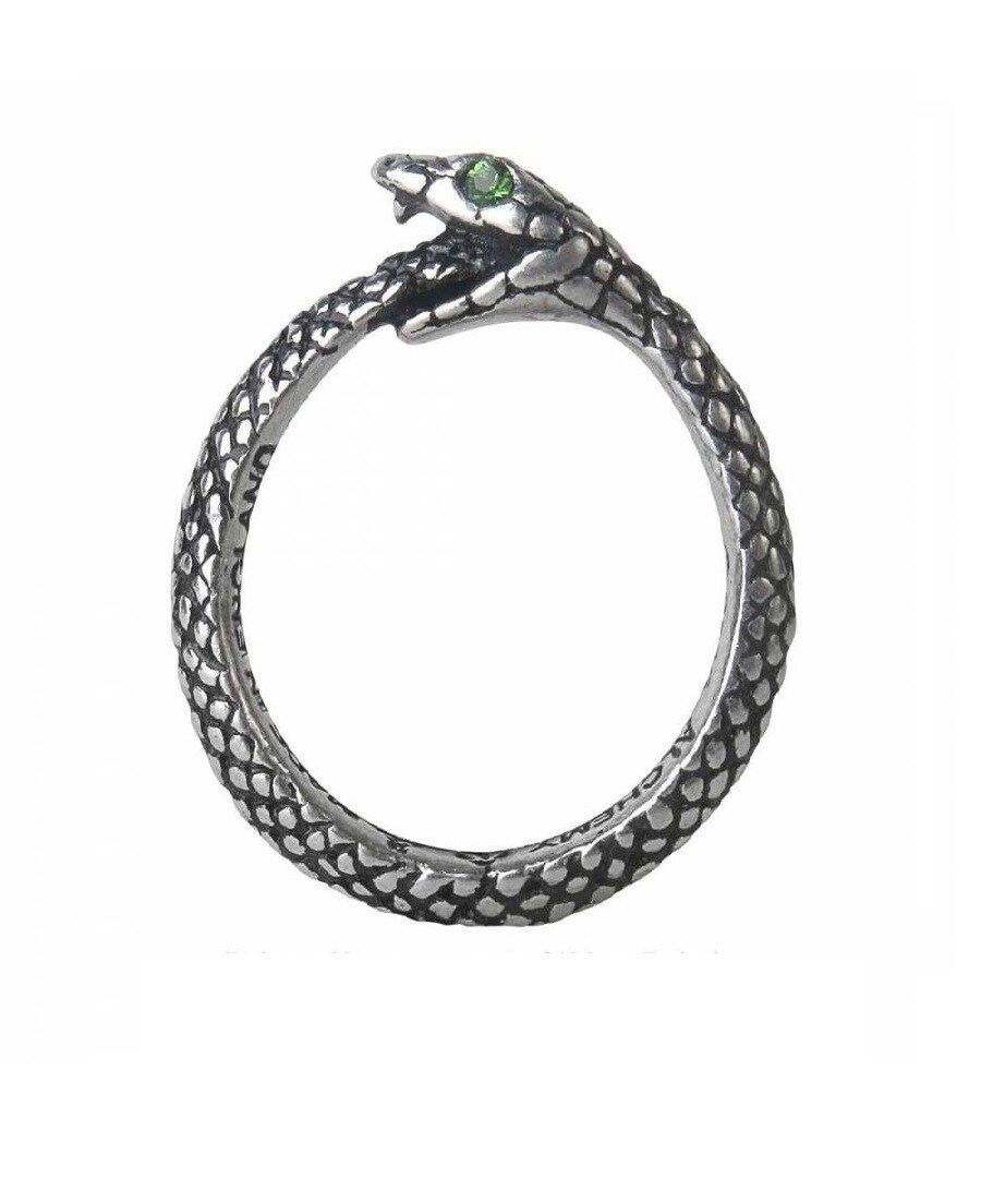 The Sophia Serpent Alchemy Ring - Silver