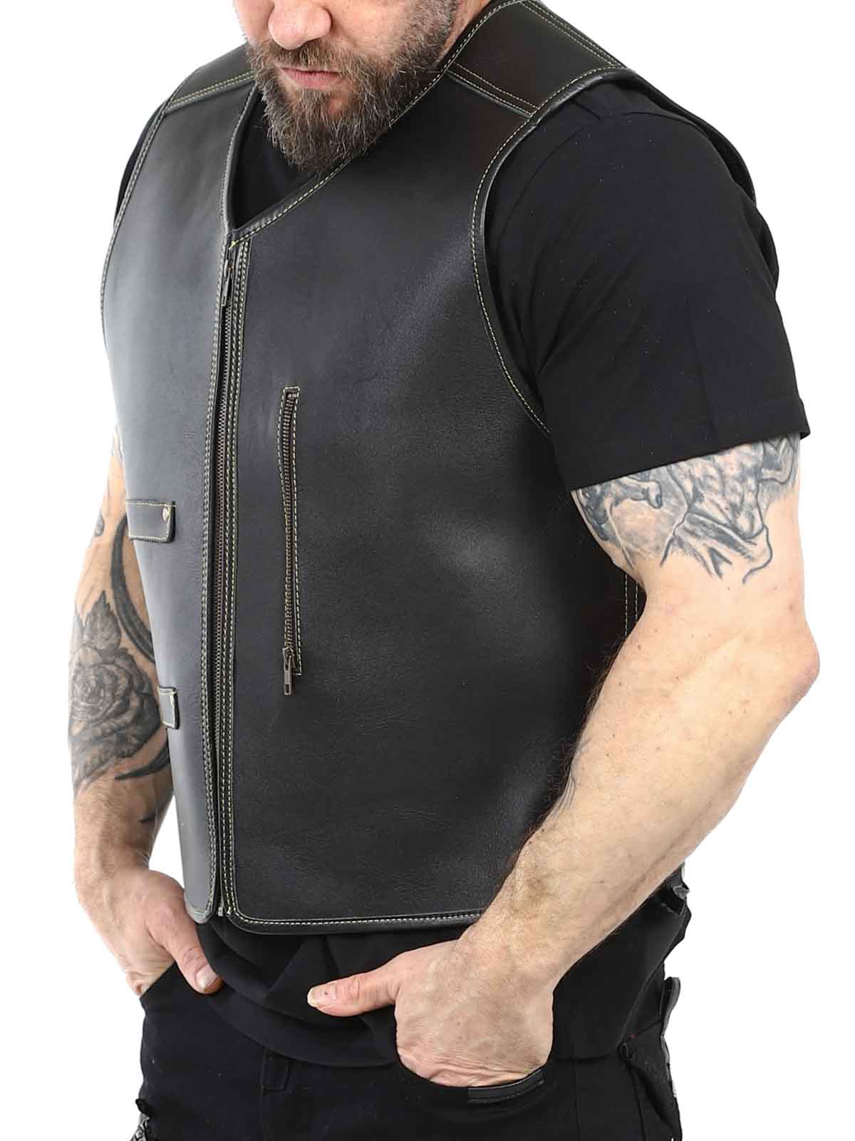 RD Heavy Biker Leather vest_5.jpg