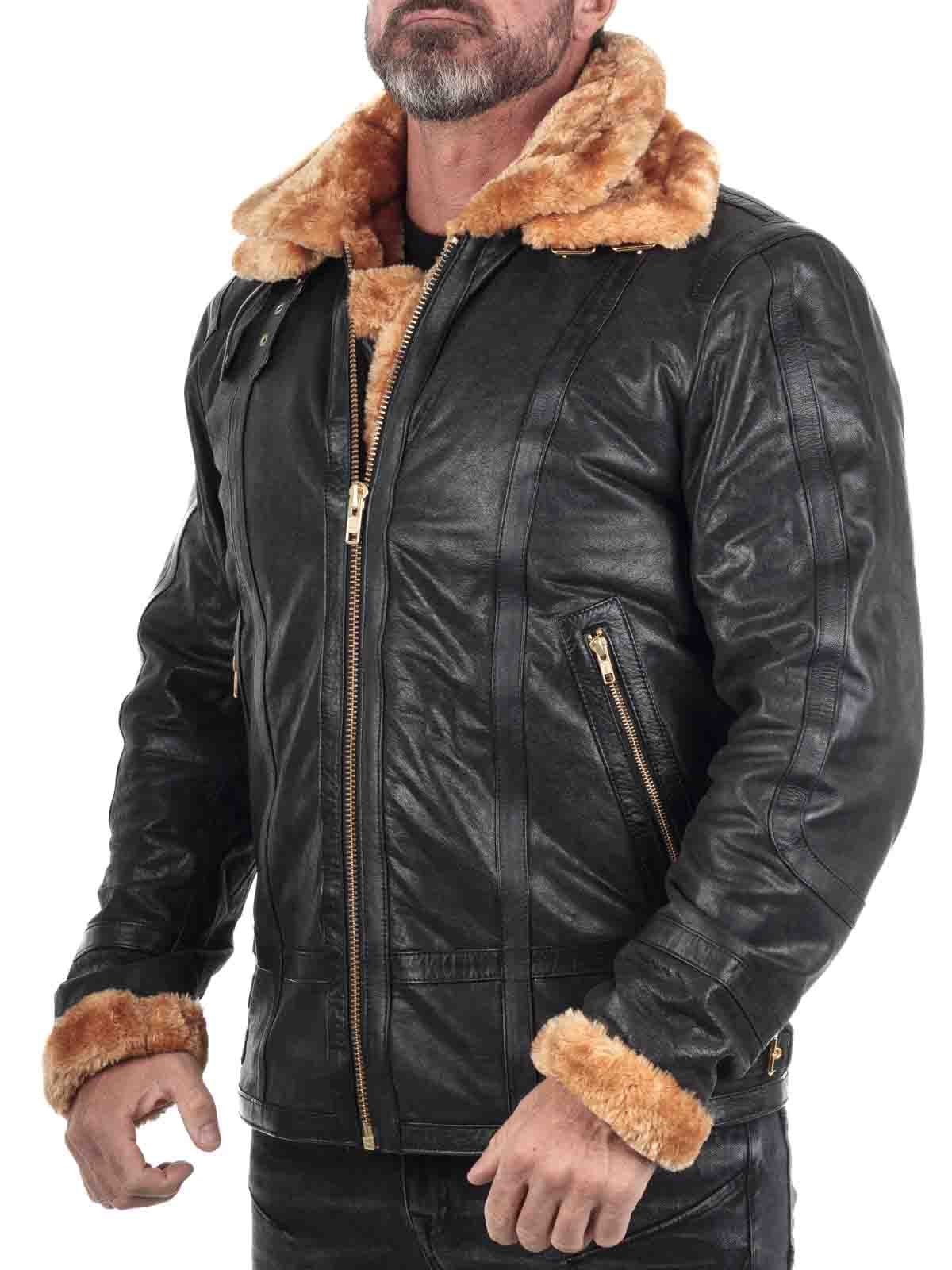 RD Ironhide Fodrad Skinnjacka Svart_13.jpg