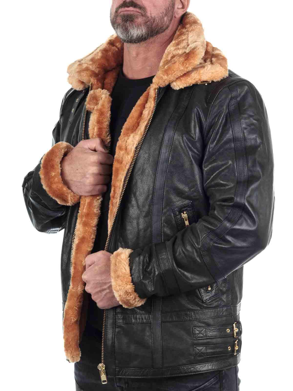 RD Ironhide Fodrad Skinnjacka Svart_8.jpg