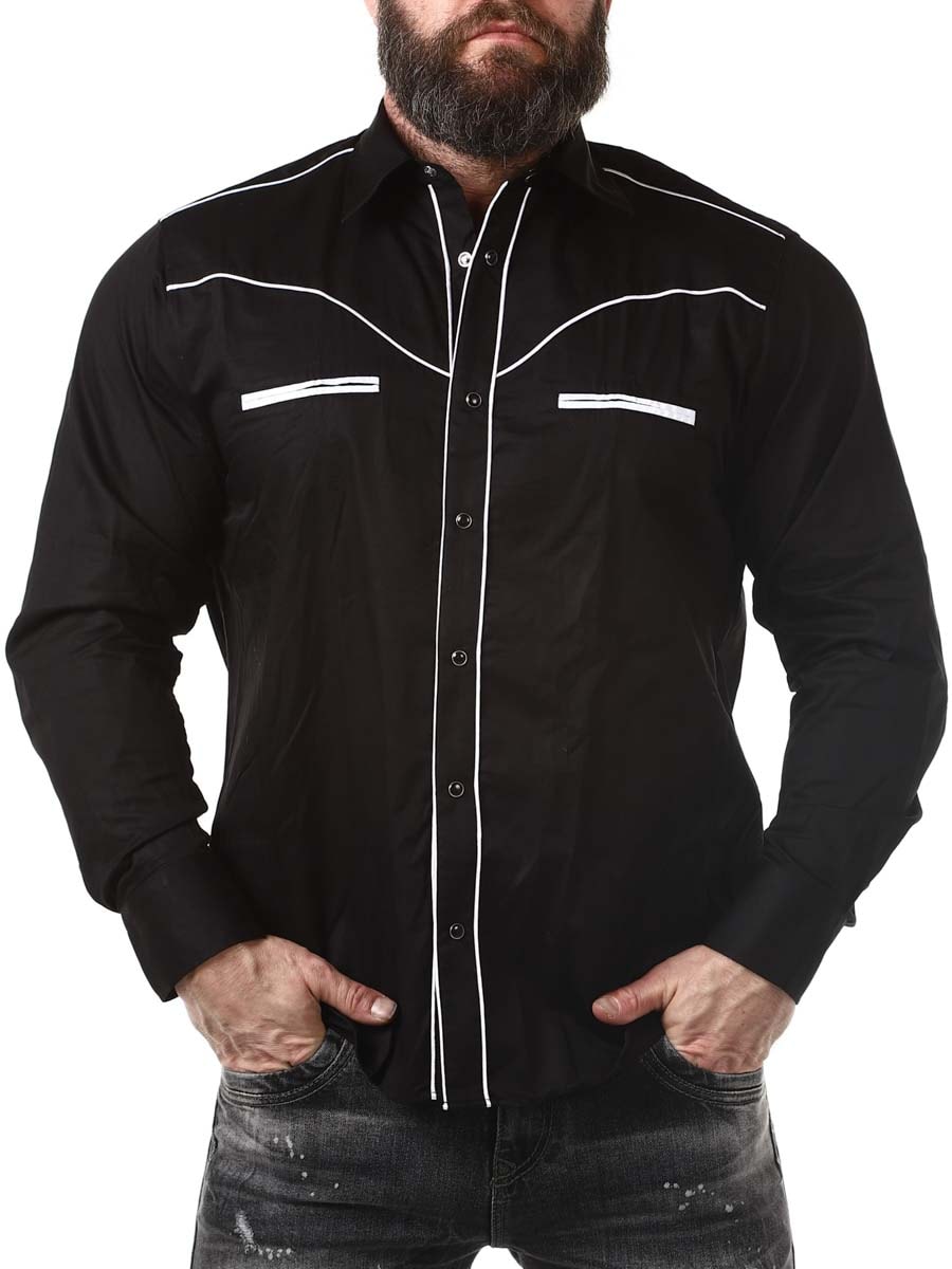 RD Roadster Shirt - Black White_1.jpg