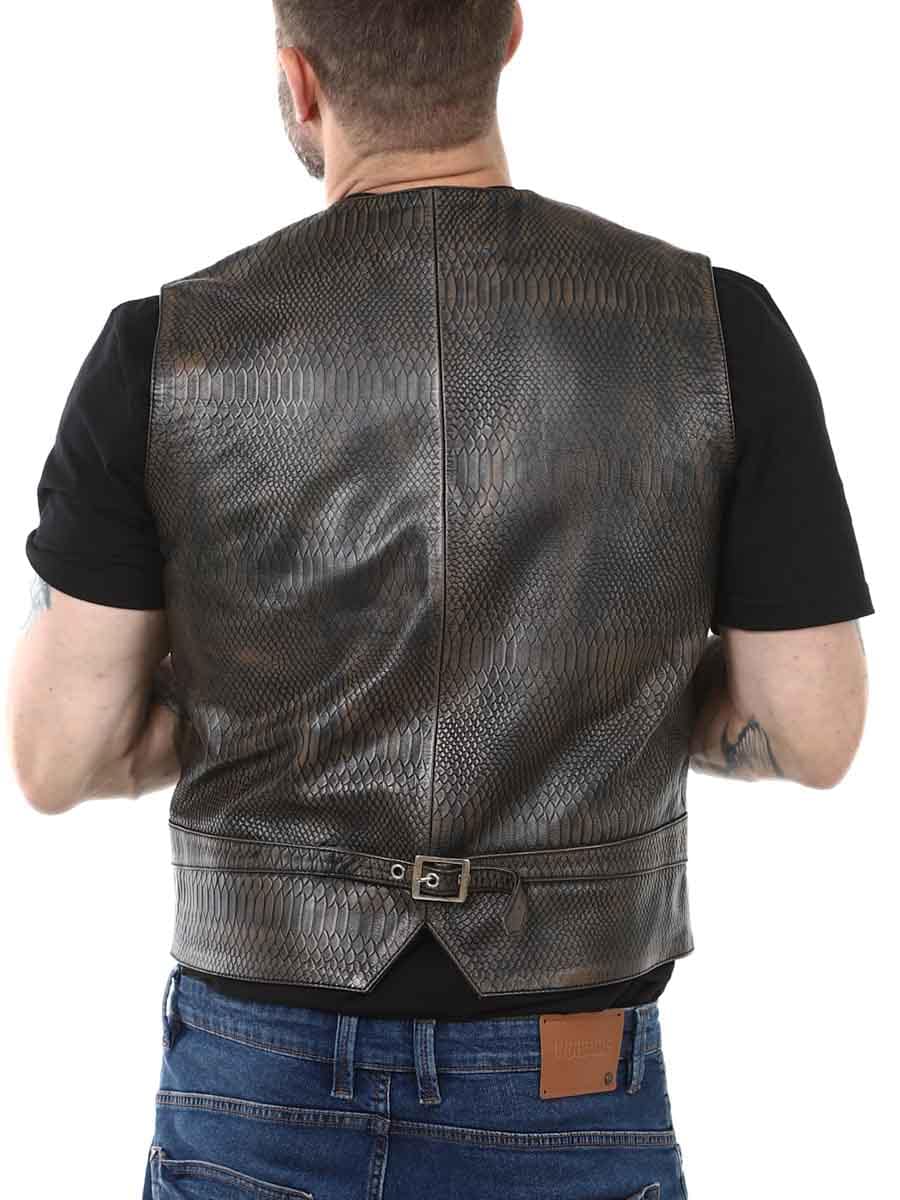 RD Viperleather vest brown_4.JPG