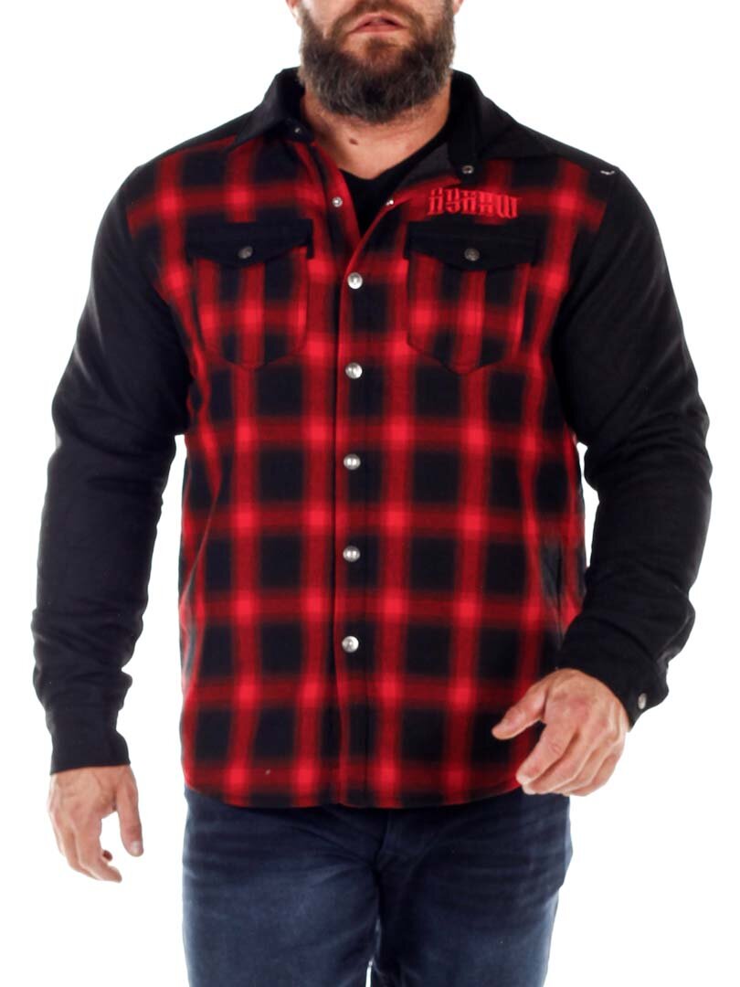 Hyraw Red Crew Jacka - Svart/Röd