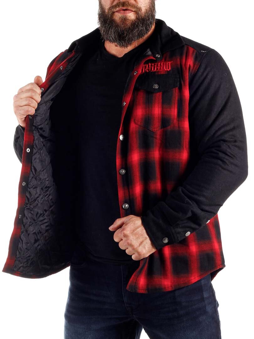 Hyraw Red Crew Jacka - Svart/Röd