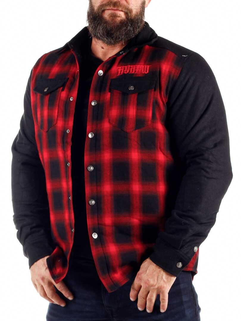 Hyraw Red Crew Jacka - Svart/Röd