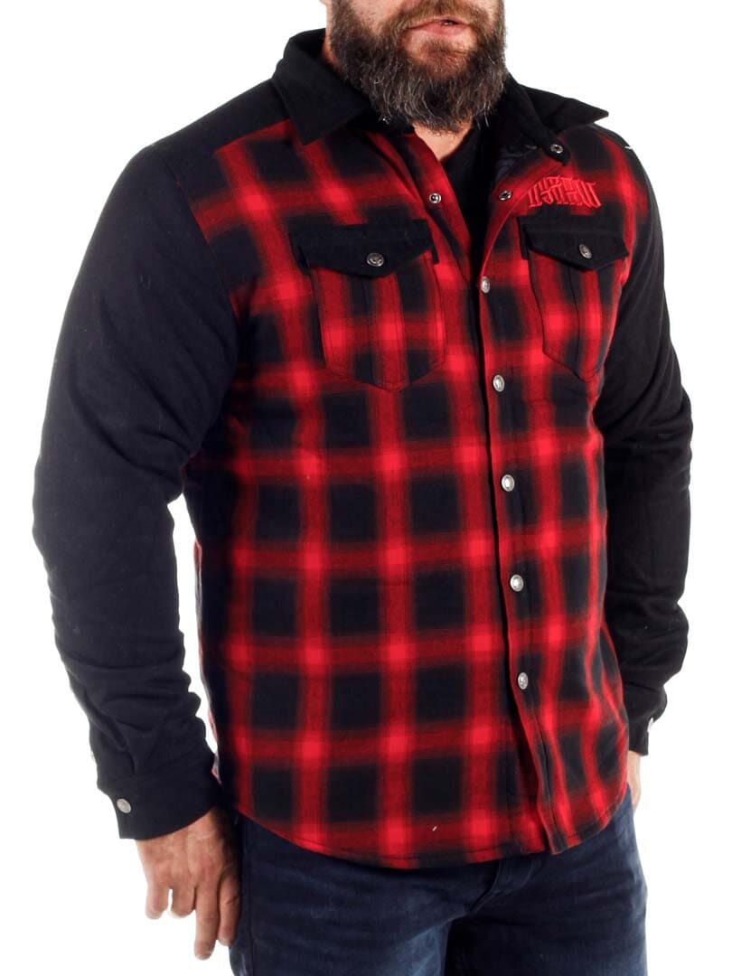 Hyraw Red Crew Jacka - Svart/Röd