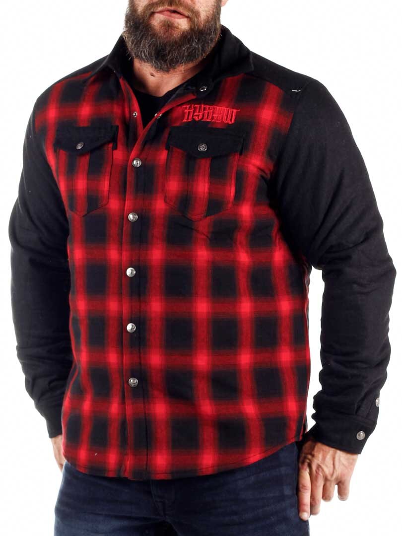 Hyraw Red Crew Jacka - Svart/Röd