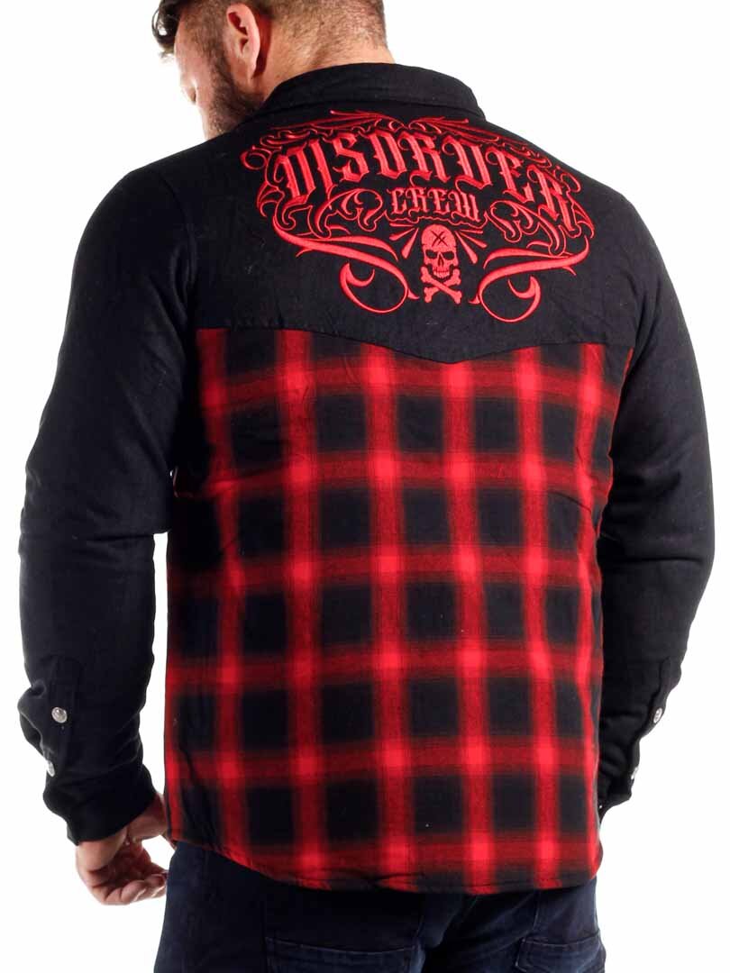Hyraw Red Crew Jacka - Svart/Röd