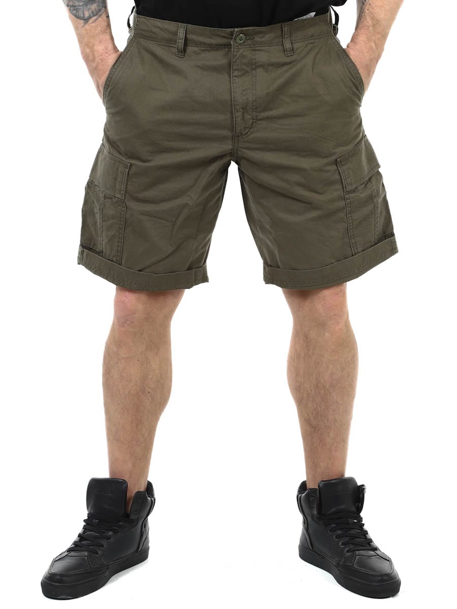 Rebel Carlos Cargo Shorts Green_3.JPG