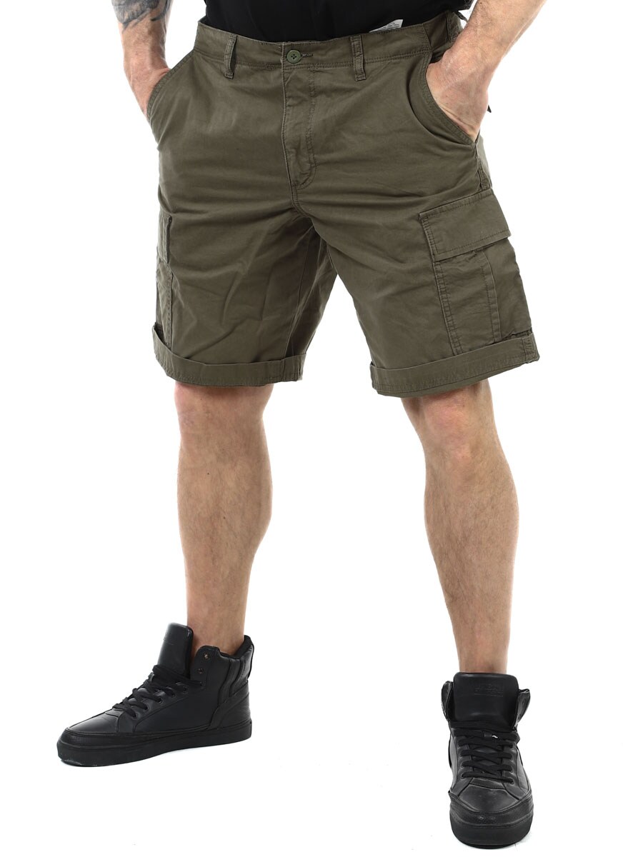 Rebel Carlos Cargo Shorts Green_4.JPG