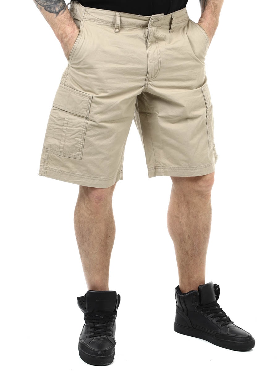 Rebel Carlos Cargo Shorts beige_2.JPG