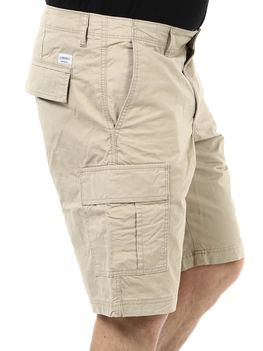 Rebel Carlos Cargo Shorts beige_5.JPG