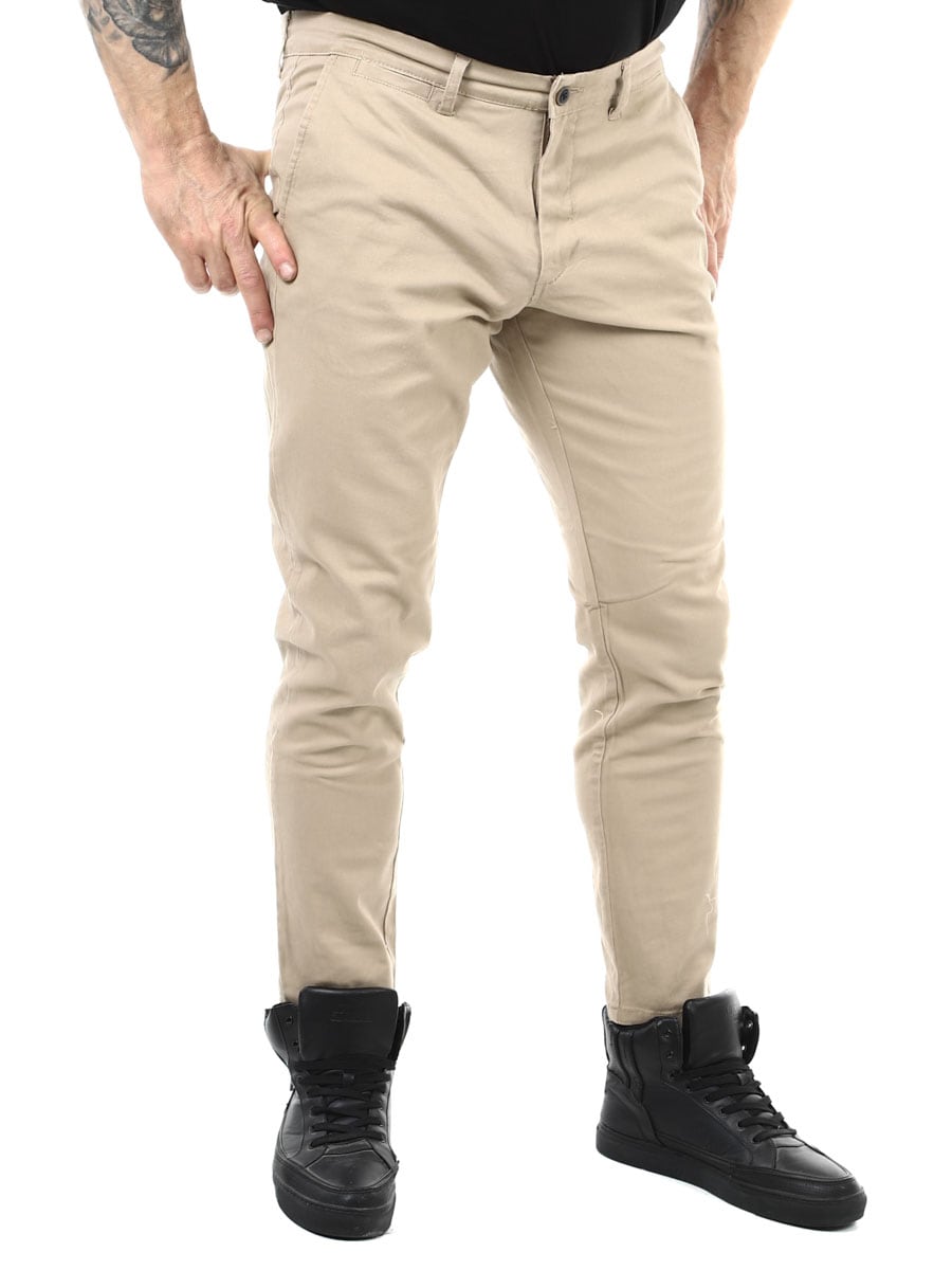 Rebel Michael Slim Sharp Pants Beige_2.JPG