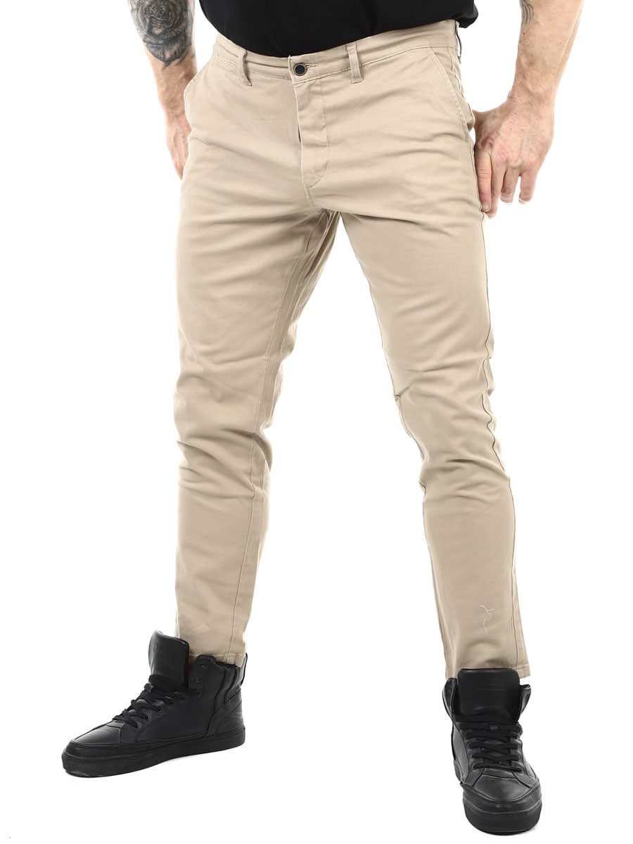 Rebel Michael Slim Sharp Pants Beige_3.JPG