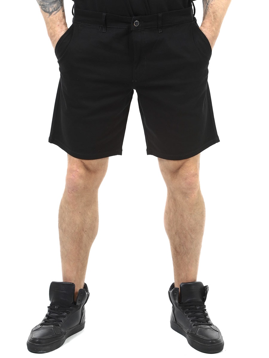 Rebel Sharp Chino Shorts Black_1.JPG