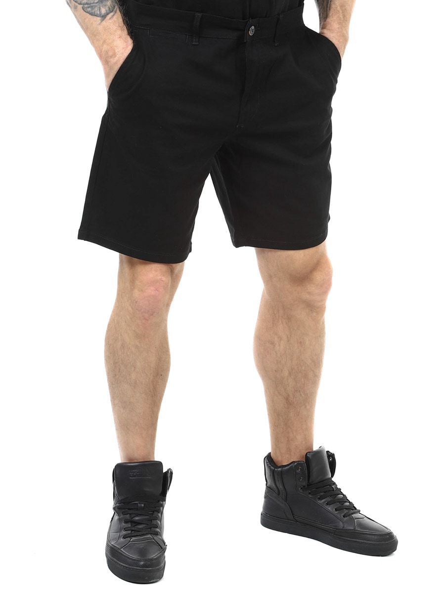 Rebel Sharp Chino Shorts Black_2.JPG