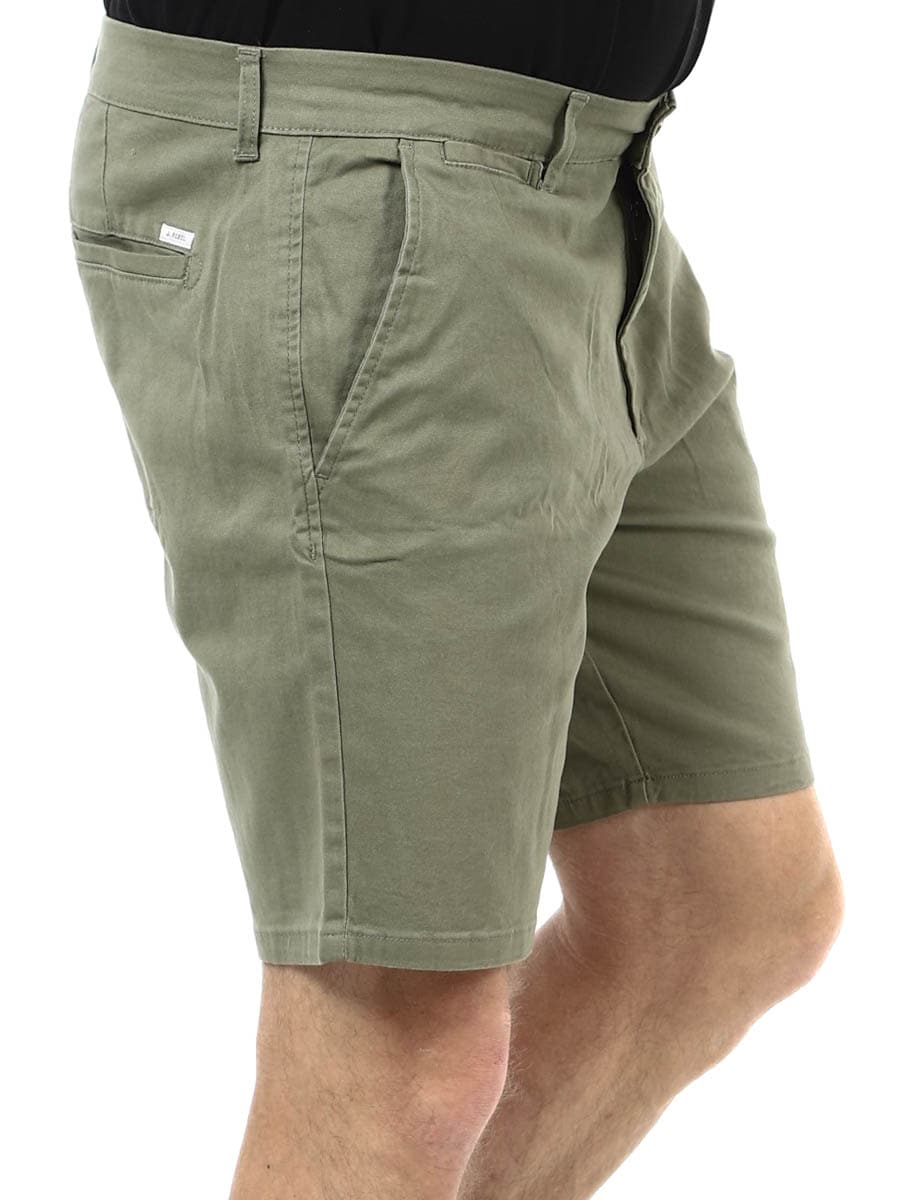 Rebel Sharp Chino Shorts Black green_4.JPG