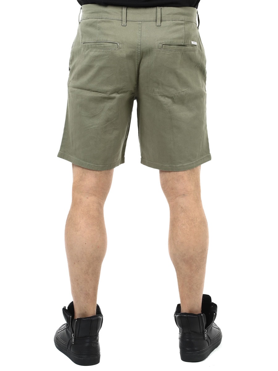 Rebel Sharp Chino Shorts Black green_5.JPG