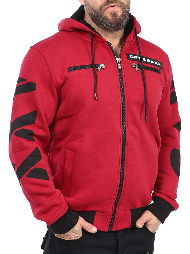 Ridge Cipo Baxx Hoodie CL577 Red_3.jpg