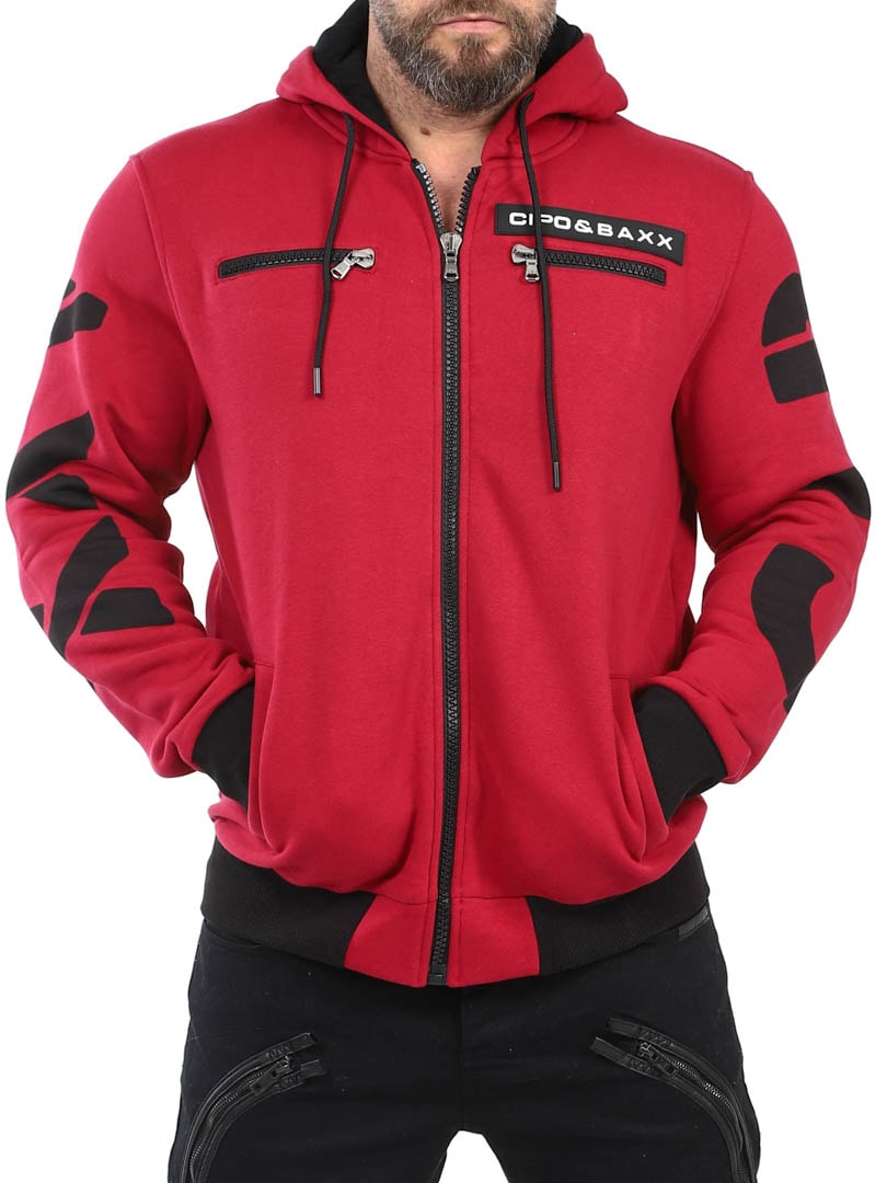 Ridge Cipo Baxx Hoodie CL577 Red_4.jpg