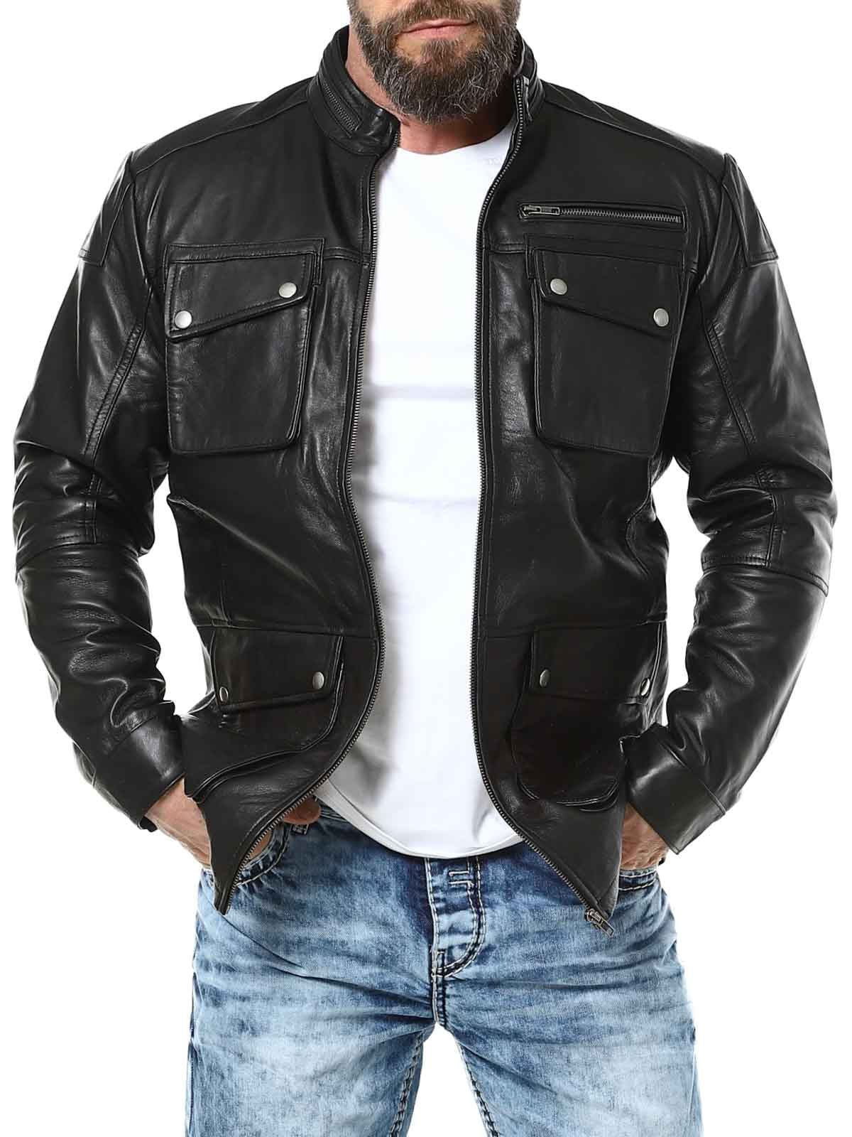RockDdenim Strada Leather Jacket - Black_1.jpg
