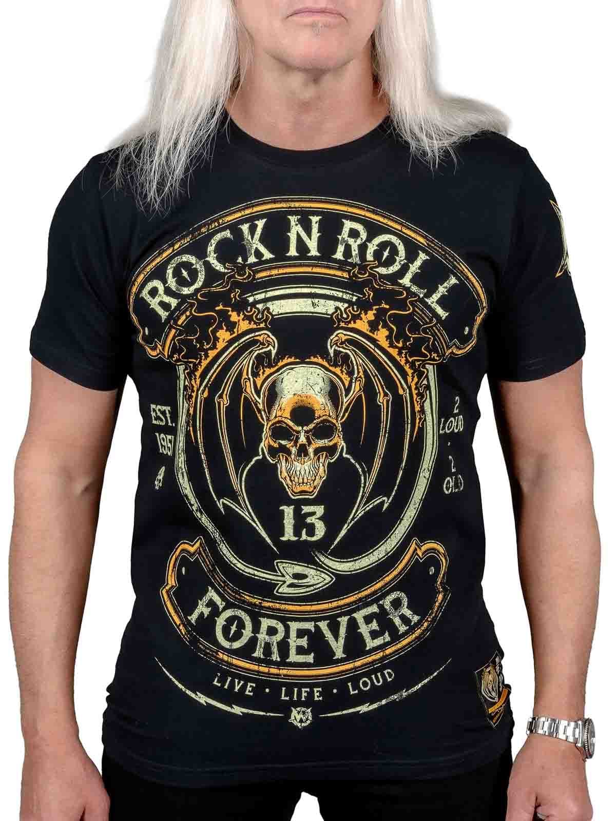 Rock N Roll Forever Wornstar T-shirt_1.jpg