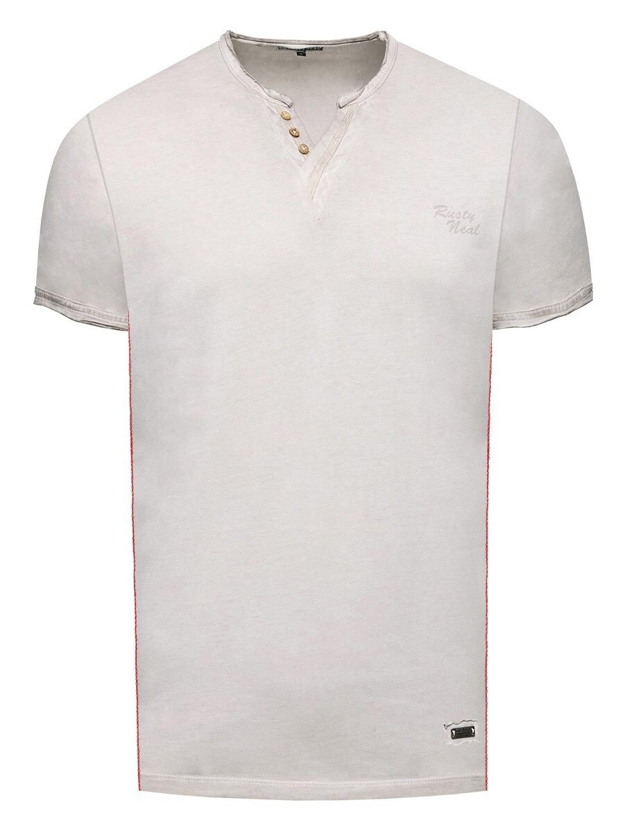 Rusty Neal Logo T-shirt - Grey 1.jpg