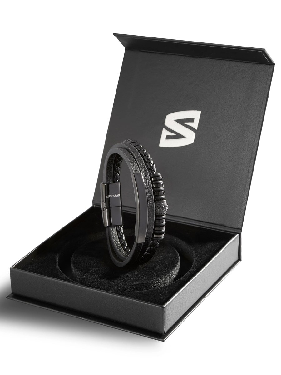 Serasar Shine Leather Armband b024 1.jpg