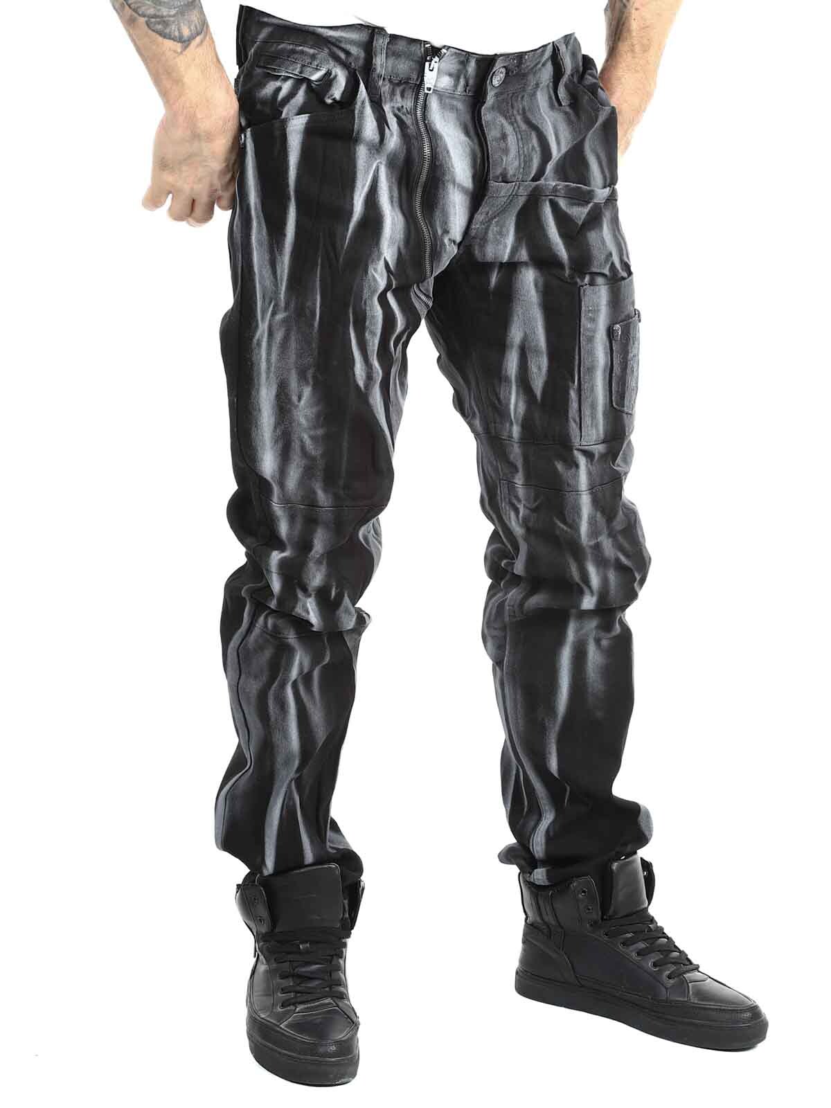 Sevyn Kingz Jeans Svart Vit_1.jpg