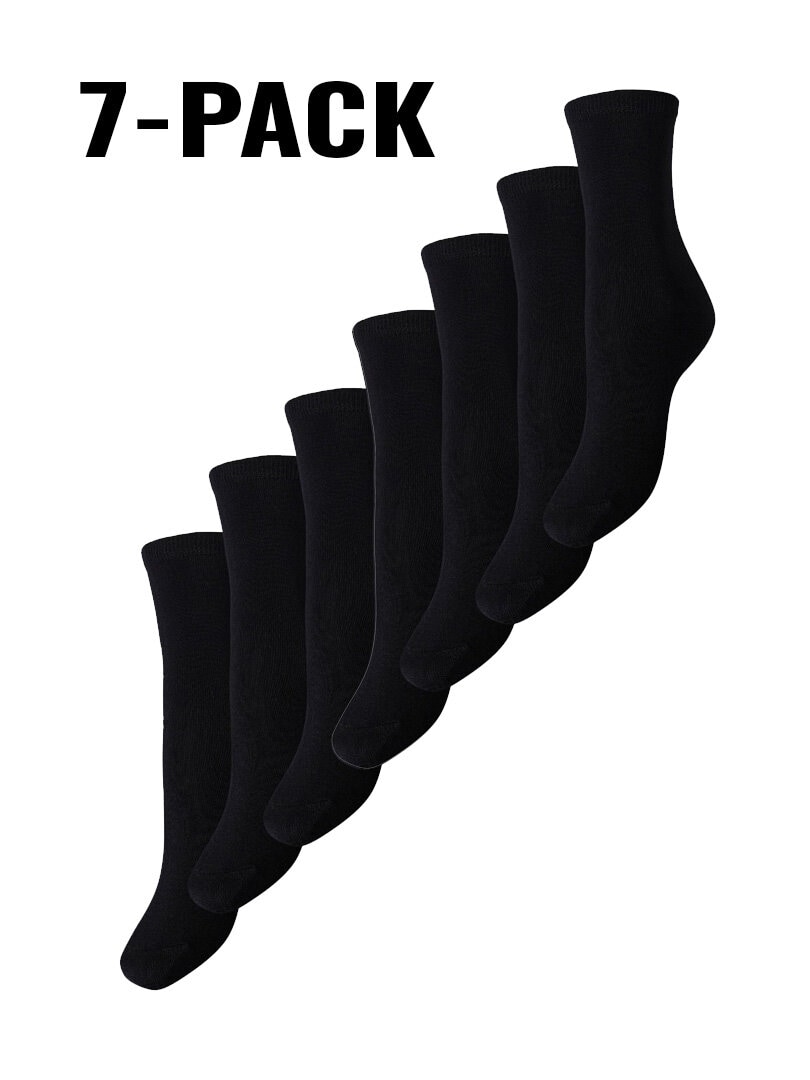 RD 7-Pack Strumpor - Svart