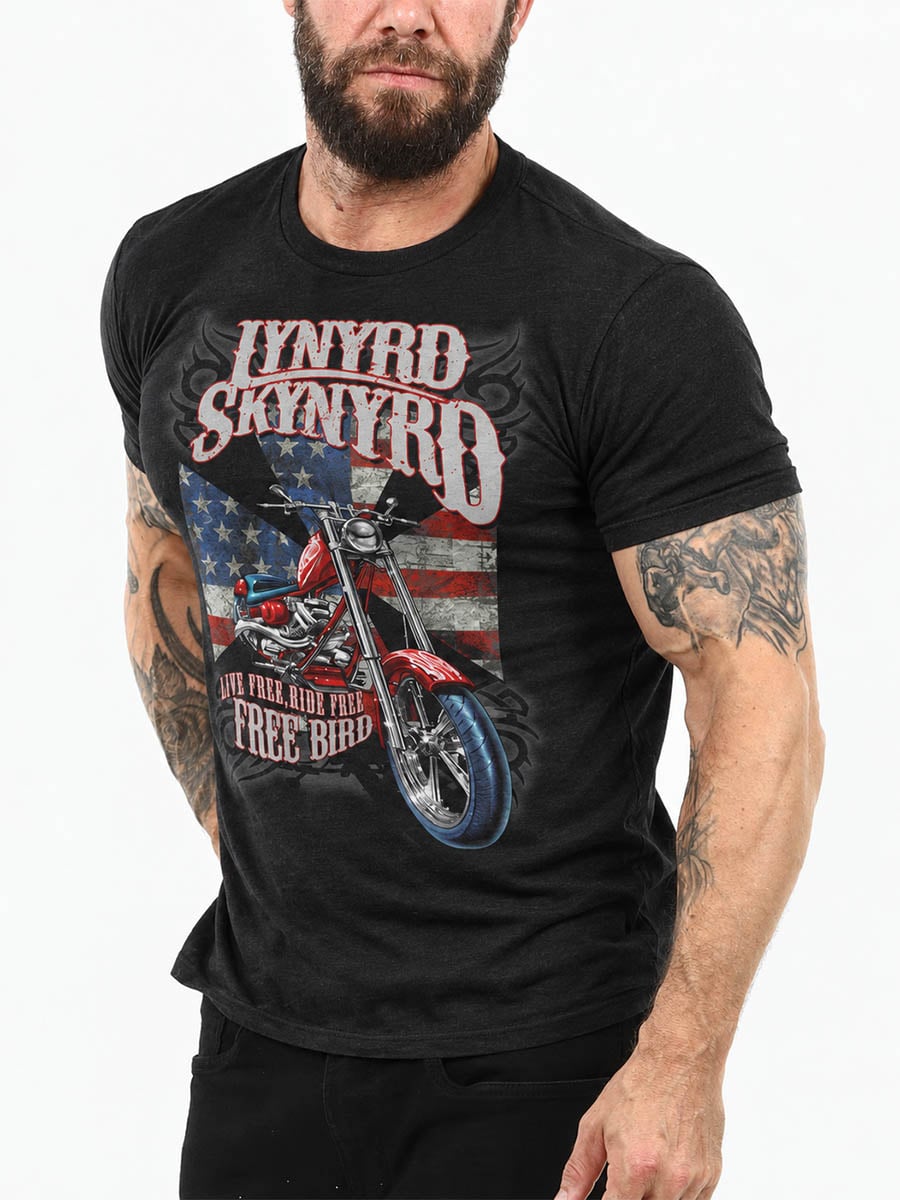 T-shirt Lynyrd Skynyrd Live Free 2.jpg