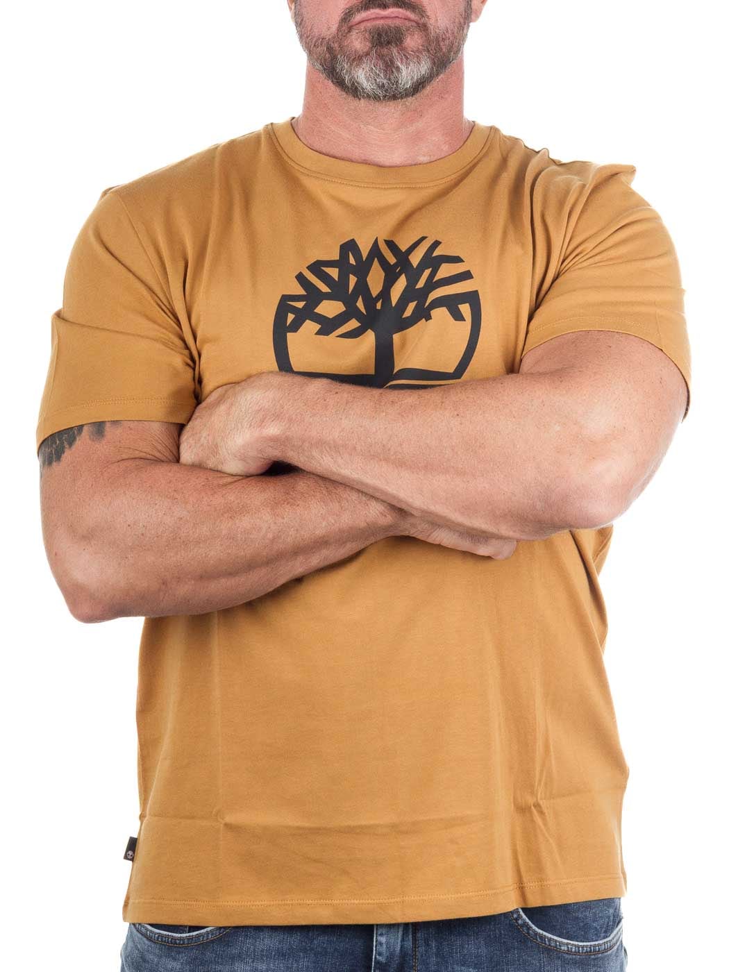 Timberland Tree Logo T-shirt Orange_1.jpg