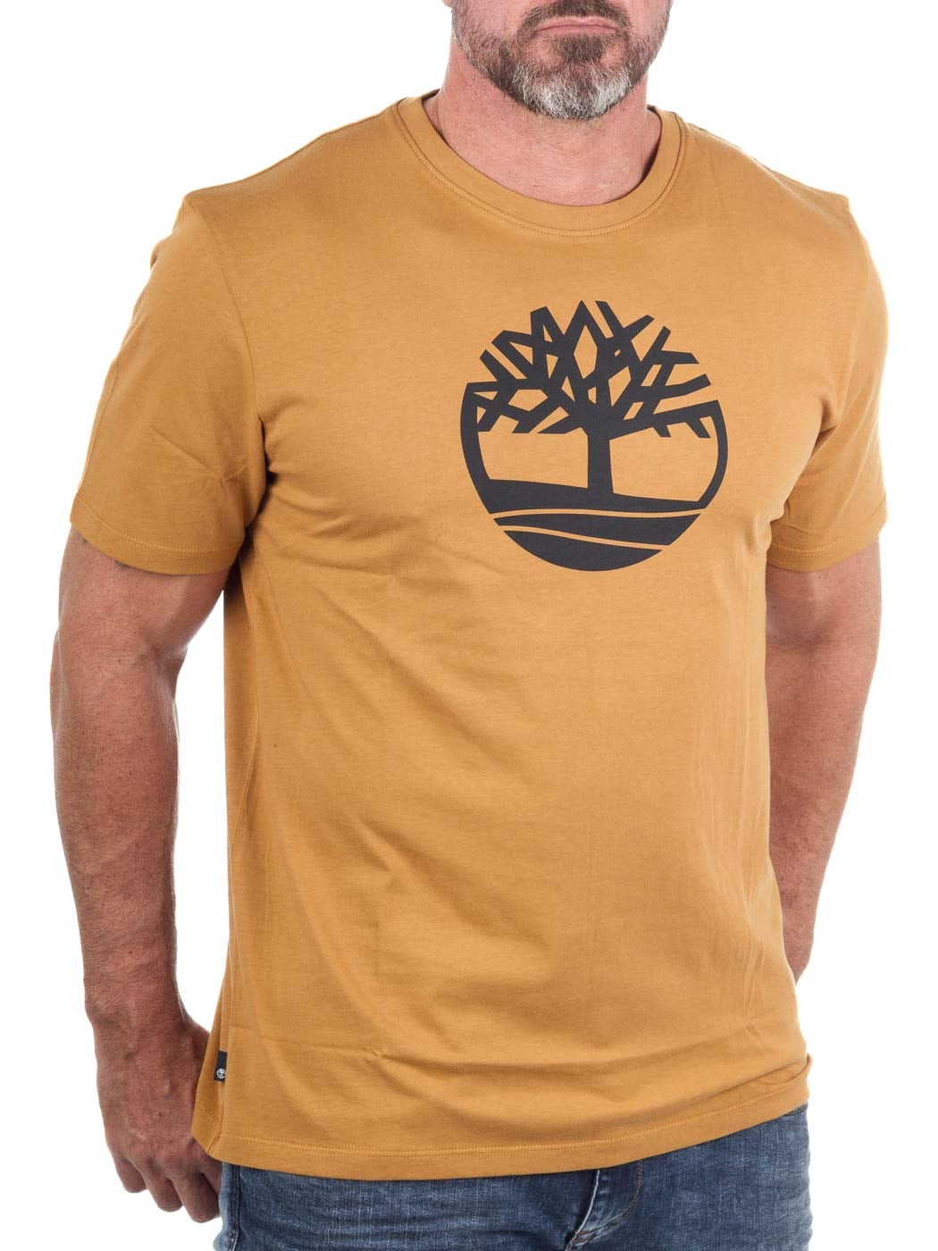 Timberland Tree Logo T-shirt Orange_3.jpg