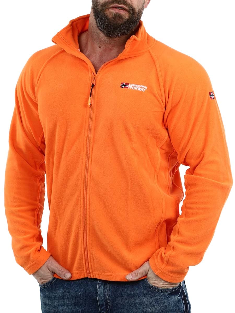 Tug Geo Norway Zip Fleecetroja - Orange_3.jpg
