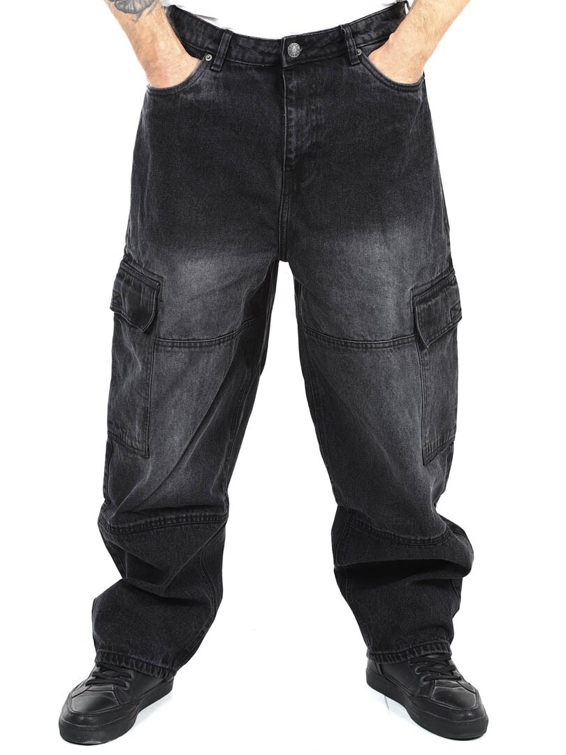 Urban Baggy Cargojeans TB6747 black_1.jpg