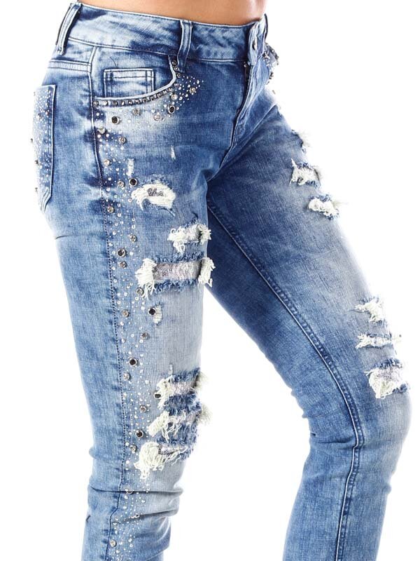 Eligenia Cipo & Baxx Jeans - Blå