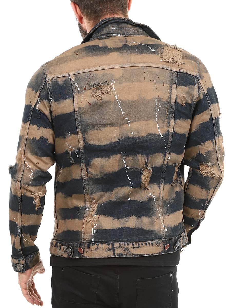 Wakuda Kingz Jeansjacka - Brun-13.jpg