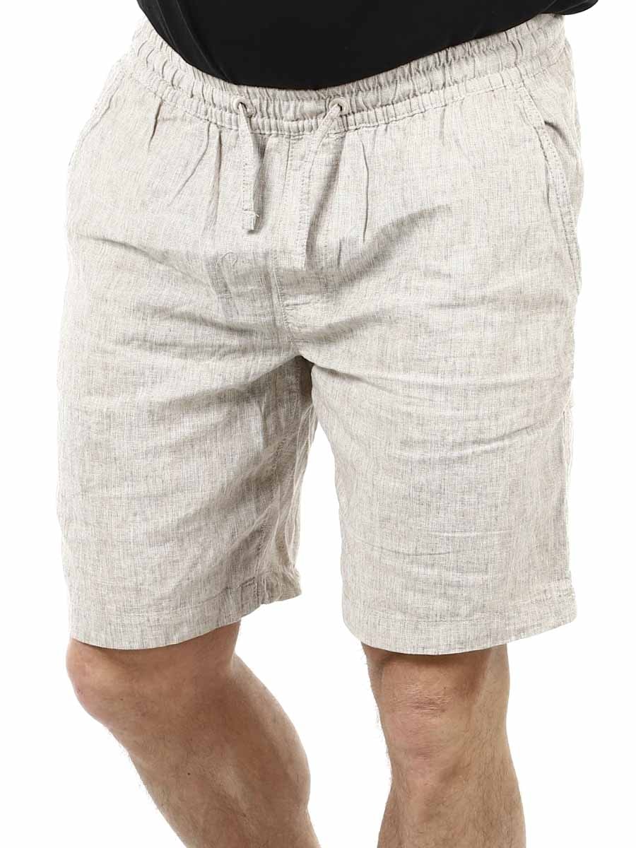 Wallis Indicode Linneshorts Beige_6.JPG