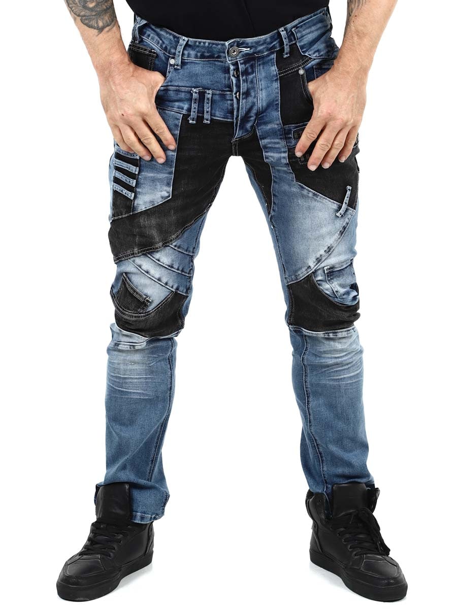 Wrexen G-Rag Jeans - BLACK BLUE_1.jpg