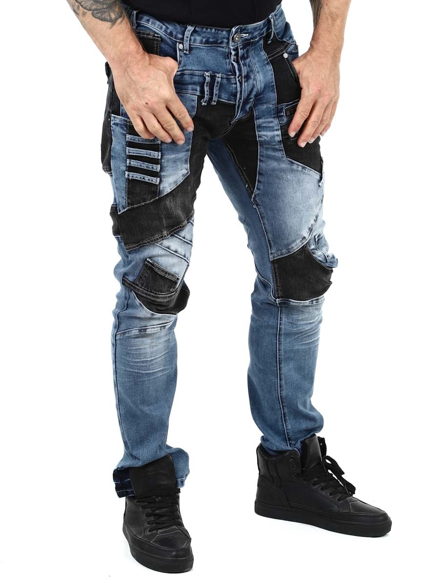 Wrexen G-Rag Jeans - BLACK BLUE_2.jpg