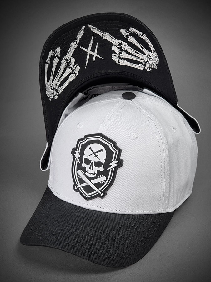 Hyraw White Crest Trucker Keps - Vit