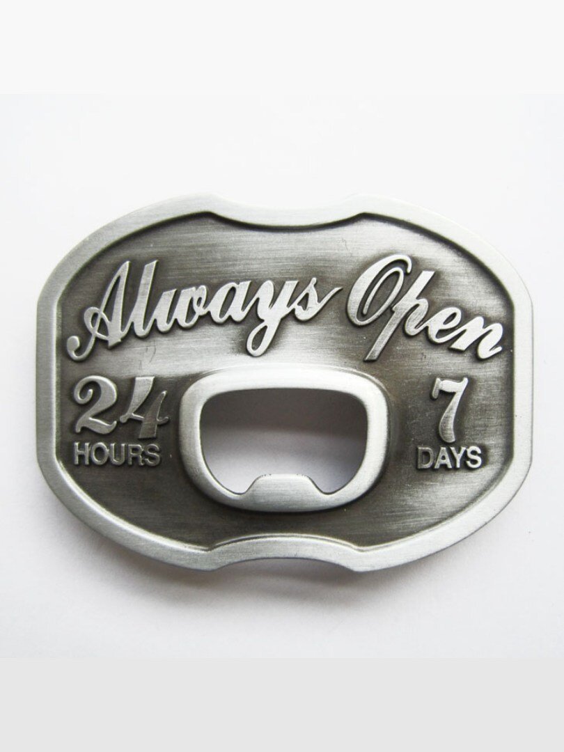Always Cap Opener Bältesspänne - Silver