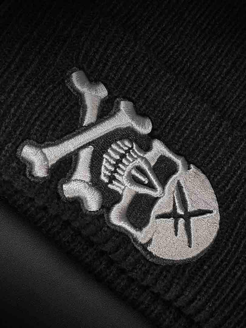 Hyraw Skull Mössa - Svart