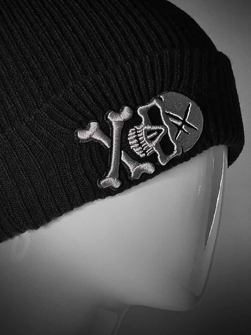 Hyraw Skull Mössa - Svart