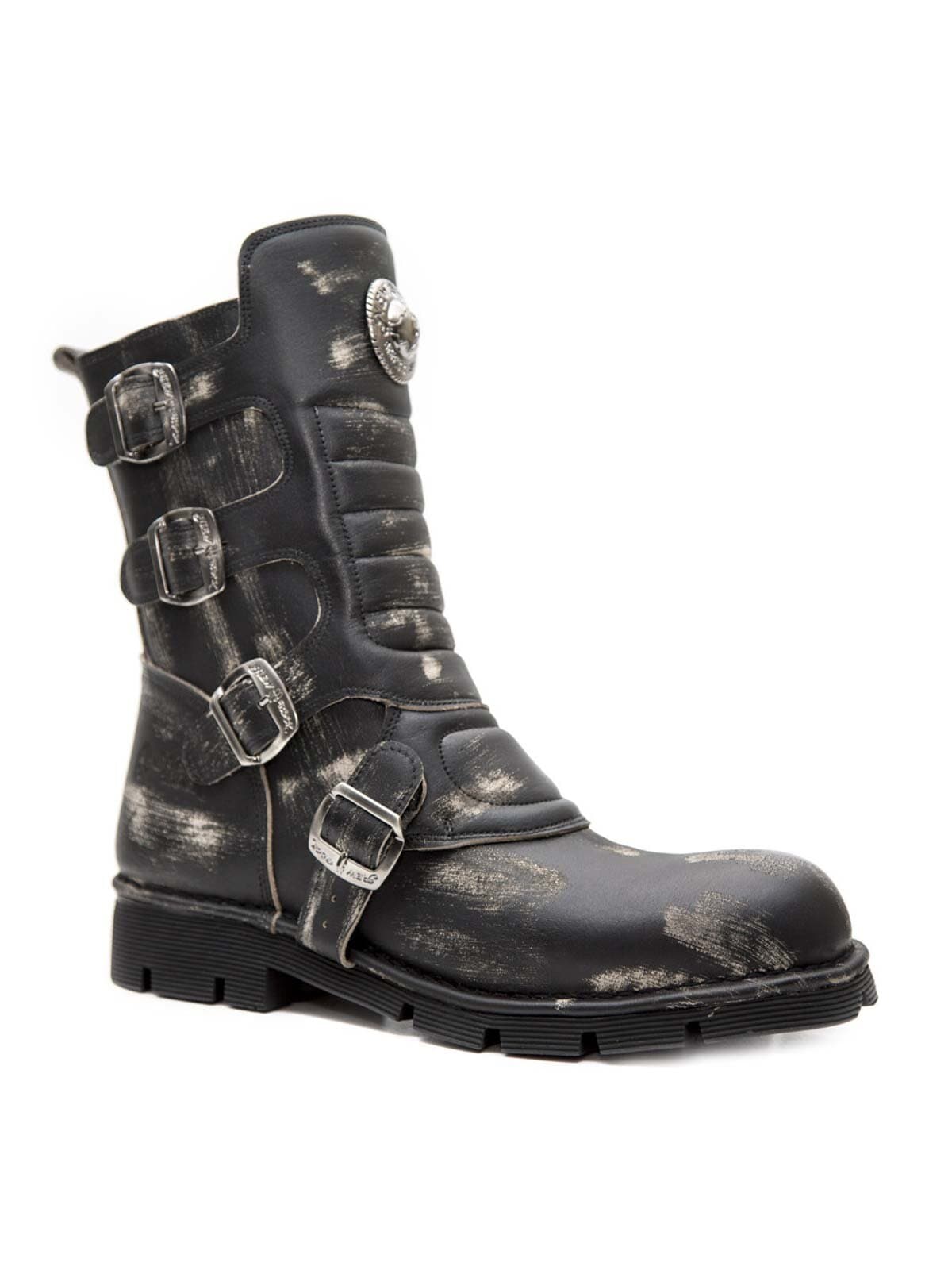 New Rock Boots - Dirty Black