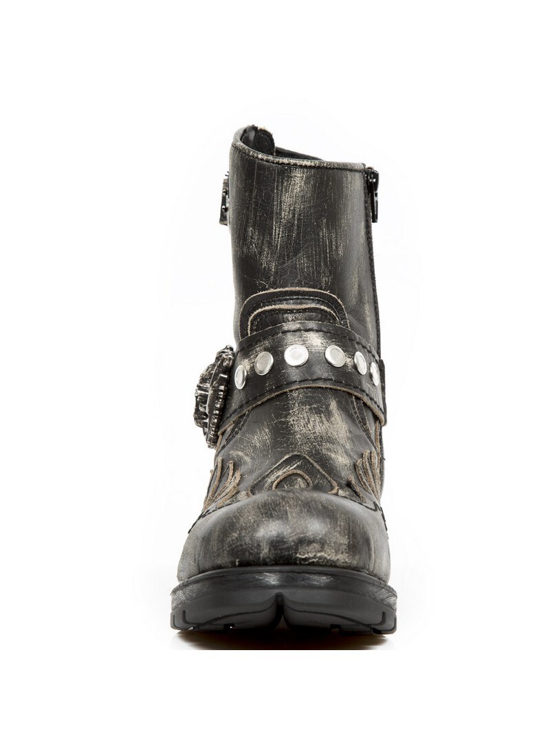 Culiacán New Rock Boots - Dirty Black