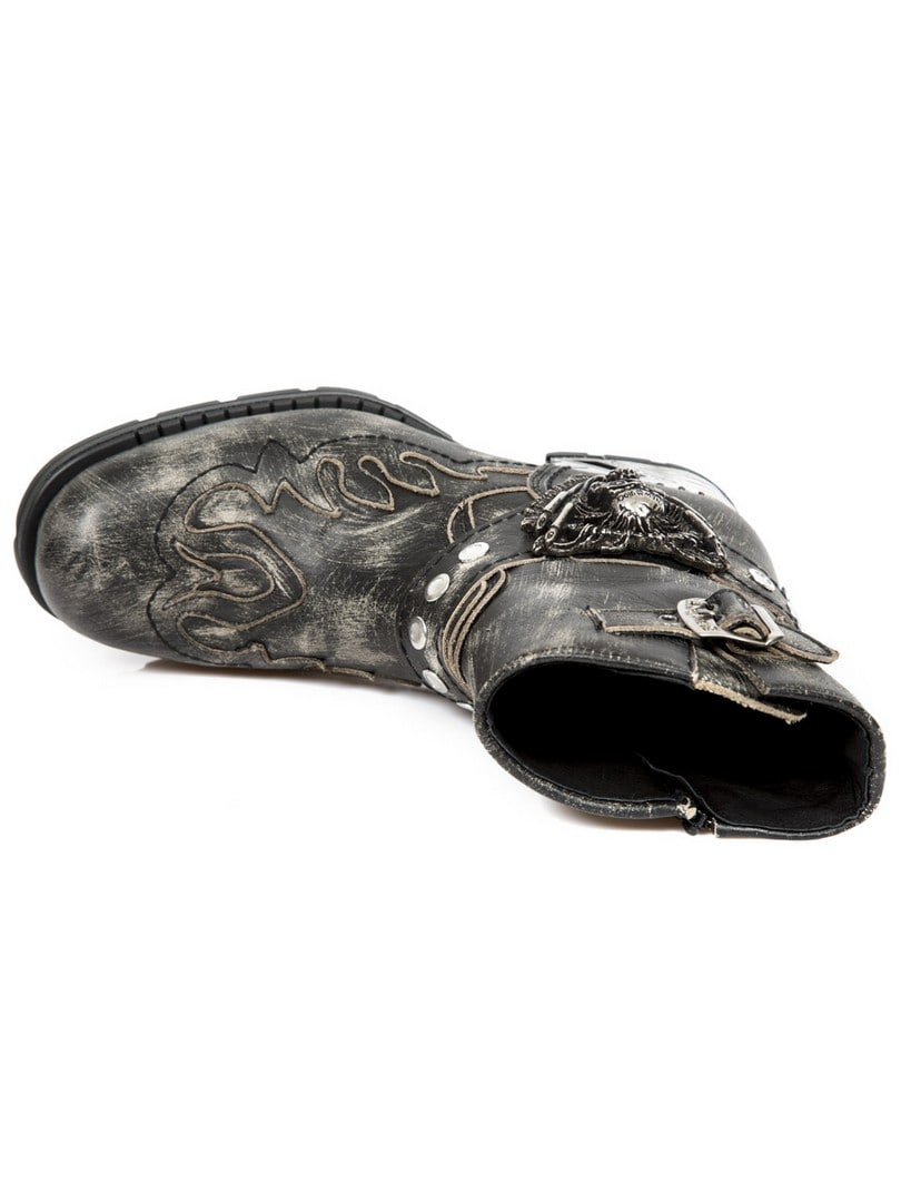 Culiacán New Rock Boots - Dirty Black