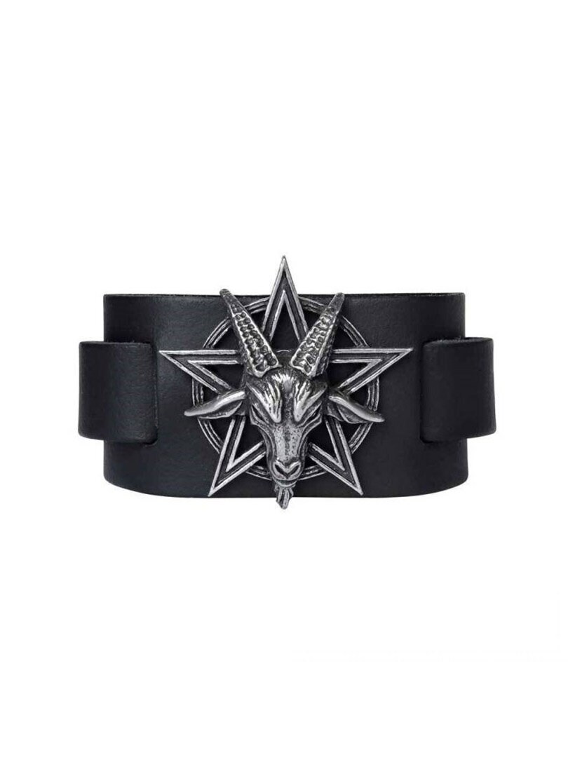 Baphomet Alchemy Armband - Svart