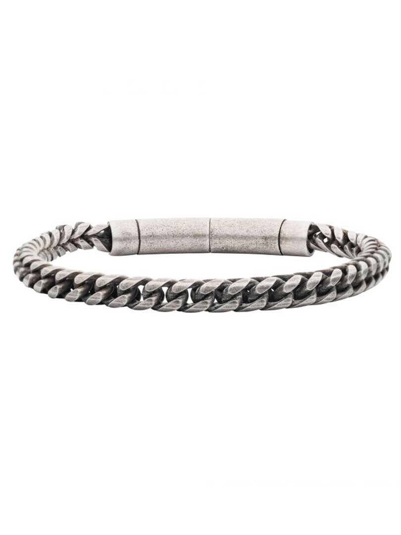 Franco Chain Inox Armband - Grå