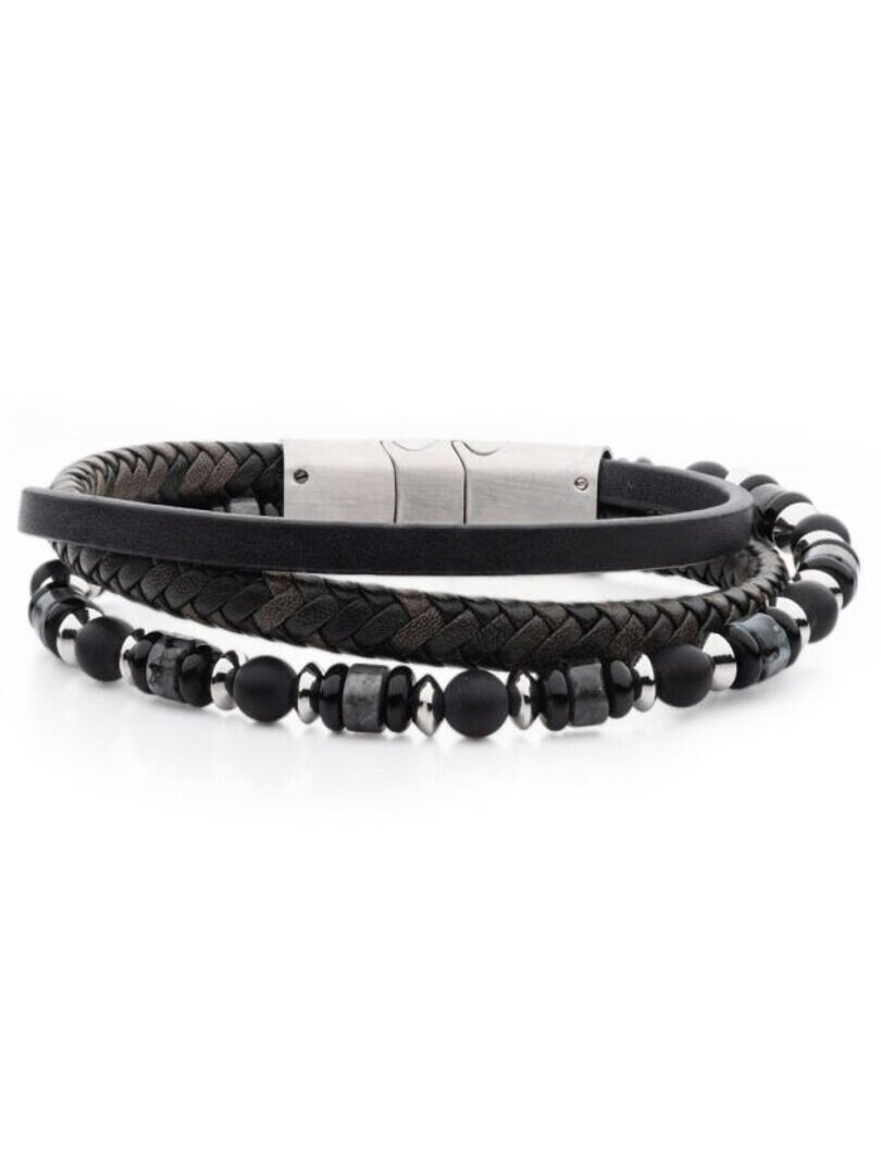 Onyx Inox Armband - Svart